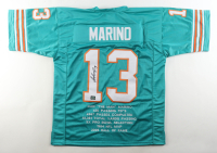 Dan Marino Signed Career Highlight Stat Jersey (Marino) at PristineAuction.com