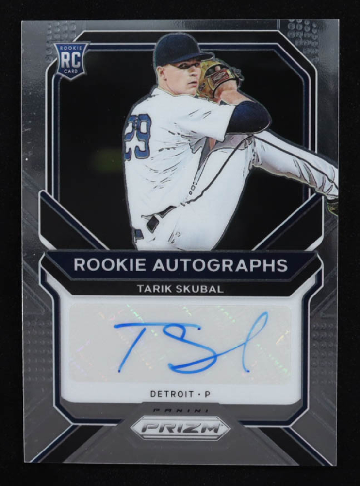 Tarik Skubal 2021 Panini Prizm Rookie Autographs #35 RC