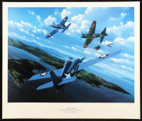 Vern Graham Signed Stan Stokes "Ace in a Day" 22x26 Lithograph (AIV) at PristineAuction.com