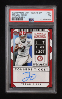 Trevon Diggs 2020 Panini Contenders Draft Picks #167 AU RC (PSA 7) at PristineAuction.com