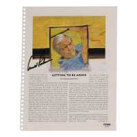 Arnold Palmer Signed 8x10 Magazine Page (PSA) at PristineAuction.com