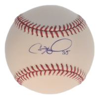 Cole Hamels Signed OML Baseball (MLB) at PristineAuction.com