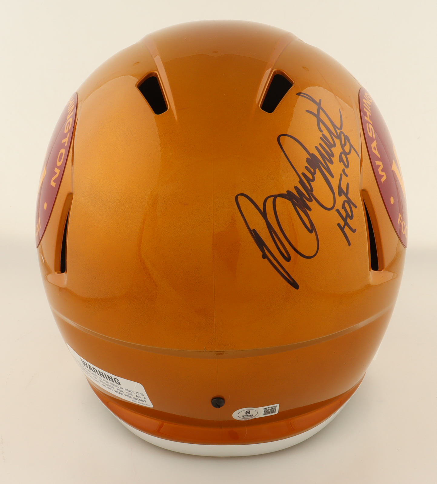 Bruce Smith Signed Washington Full-Size Speed Helmet with Visor Inscribed "HOF '09" (Beckett) at PristineAuction.com Bruce Smith Signed Washington Full-Size Speed Helmet with Visor Inscribed "HOF '09" (Beckett) at PristineAuction.com