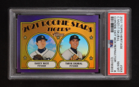 Casey Mize /  Tarik Skubal 2021 Topps Heritage Chrome Purple Refractors #253 (PSA 8) at PristineAuction.com