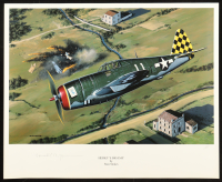 Herschel Green Signed Stan Stokes "Herky's Big Day" 18x22 Lithograph (AIV) at PristineAuction.com