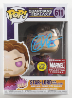 Chris Pratt Signed "Guardians of the Galaxy" #611 Star-Lord with Power Stone Funko Pop! Bobble-Head Vinyl Figure (Beckett) at PristineAuction.com