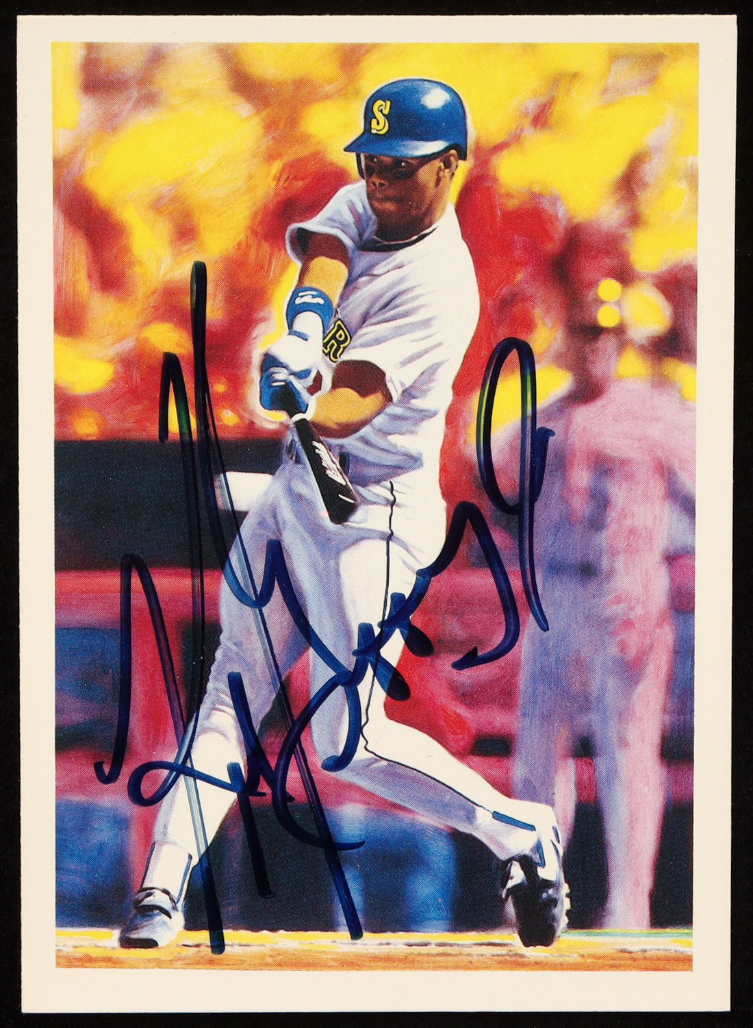 Ken Griffey Jr. Signed Mariners 1990 Score Scoremasters #30 with Plaque (PSA) at PristineAuction.com Ken Griffey Jr. Signed Mariners 1990 Score Scoremasters #30 with Plaque (PSA) at PristineAuction.com