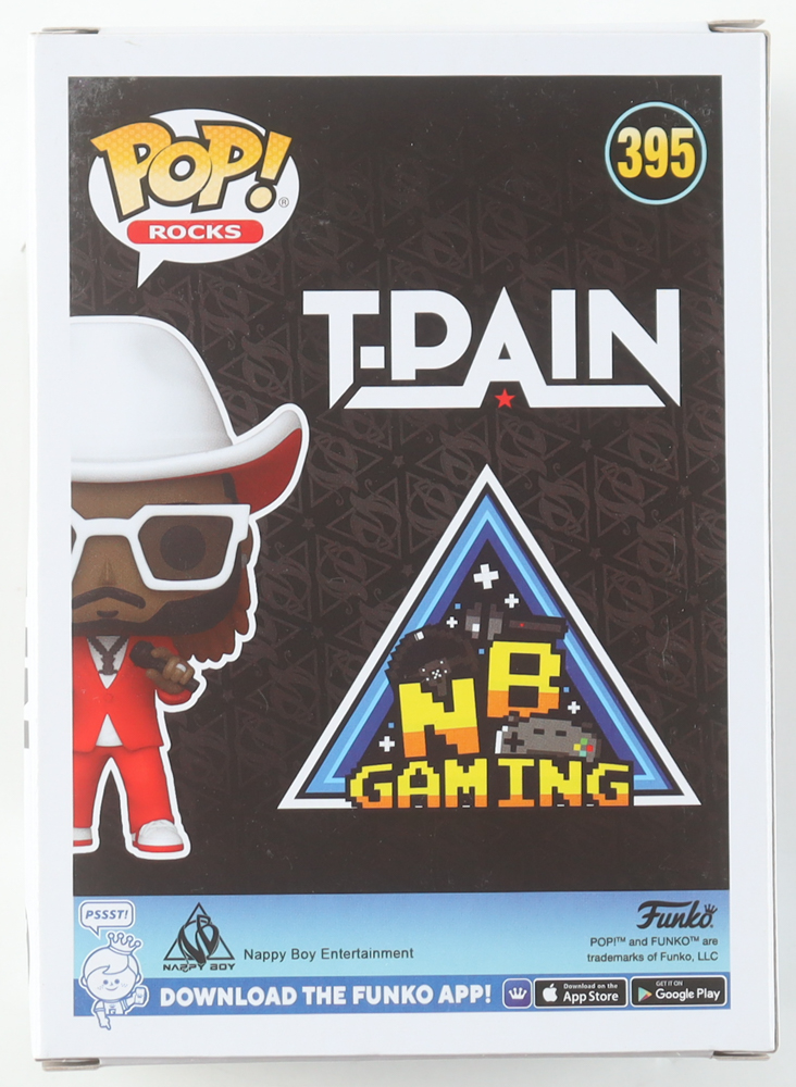 T-Pain Signed "NB Gaming" #395 Funko Pop! Vinyl Figure (JSA) at PristineAuction.com T-Pain Signed "NB Gaming" #395 Funko Pop! Vinyl Figure (JSA) at PristineAuction.com