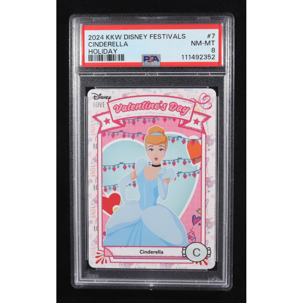 Cinderella 2024 KKW Disney Festivals Holiday Valentine's Day #7 (PSA 8) at PristineAuction.com