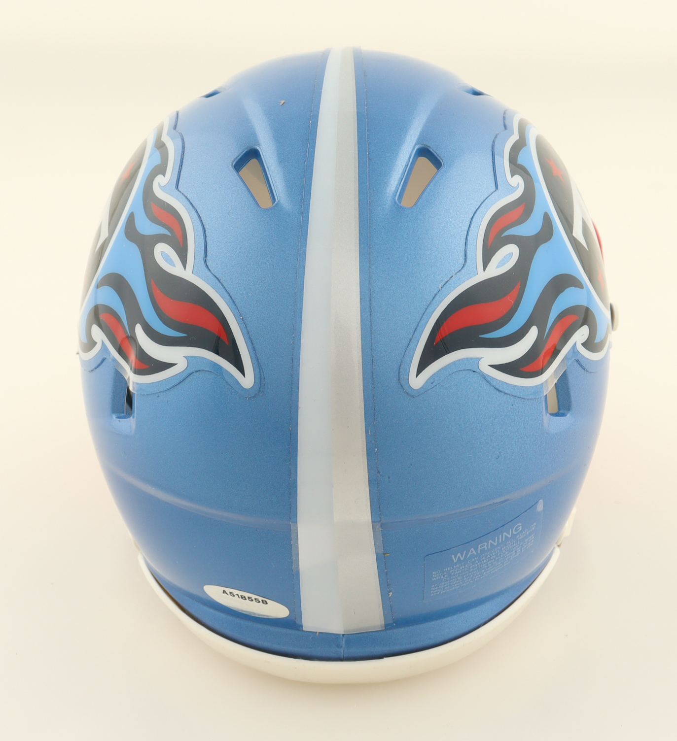 Vince Young Signed Titans Flash Alternate Speed Mini Helmet (Schwartz) at PristineAuction.com Vince Young Signed Titans Flash Alternate Speed Mini Helmet (Schwartz) at PristineAuction.com