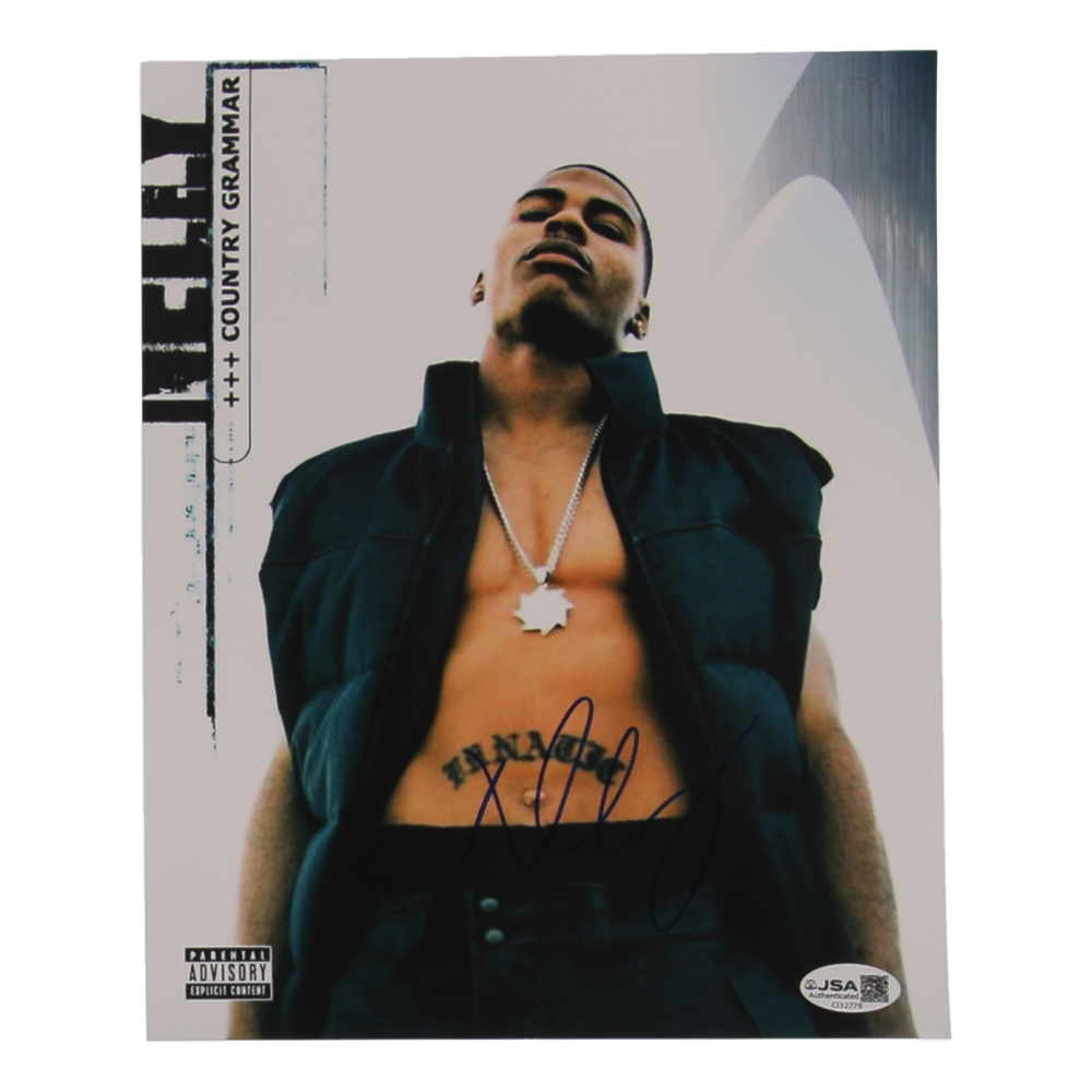 Nelly Signed 8x10 Photo (JSA) at PristineAuction.com