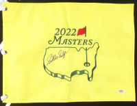 Scottie Scheffler Signed 2022 Masters Flag (PSA) at PristineAuction.com