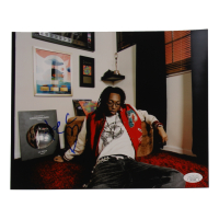 Lil Tecca Signed 8x10 Photo (JSA) at PristineAuction.com
