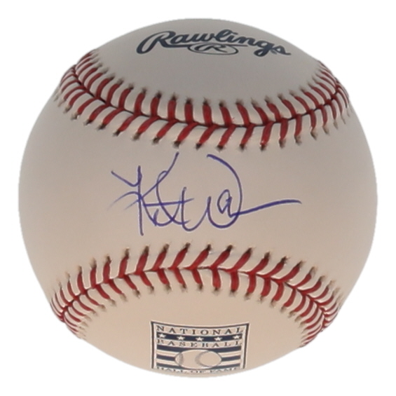 Kurt Warner Signed OML Hall of Fame Logo Baseball (JSA) at PristineAuction.com Kurt Warner Signed OML Hall of Fame Logo Baseball (JSA) at PristineAuction.com