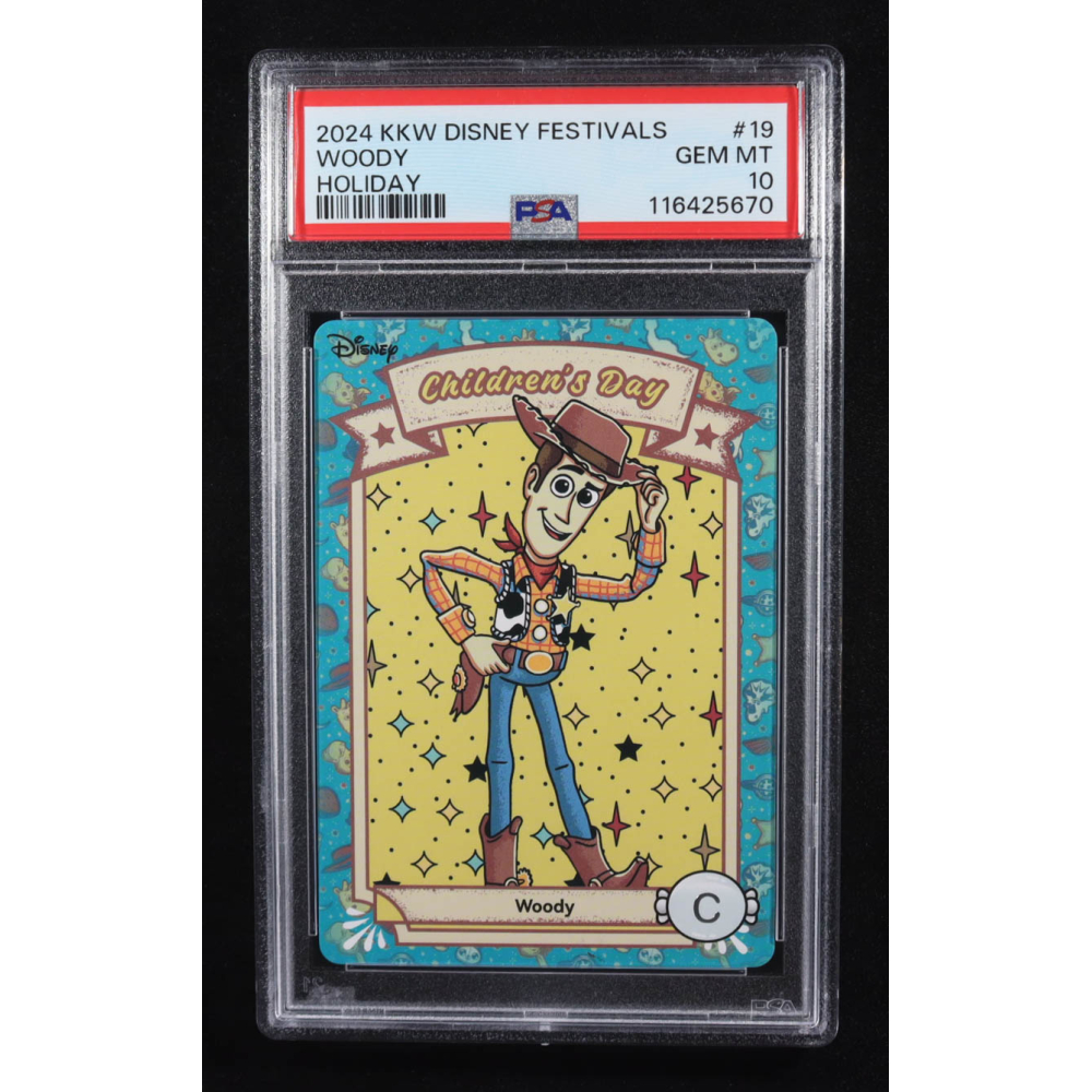 Woody 2024 KKW Disney Festivals #HLDJBWE19 (PSA 10) at PristineAuction.com