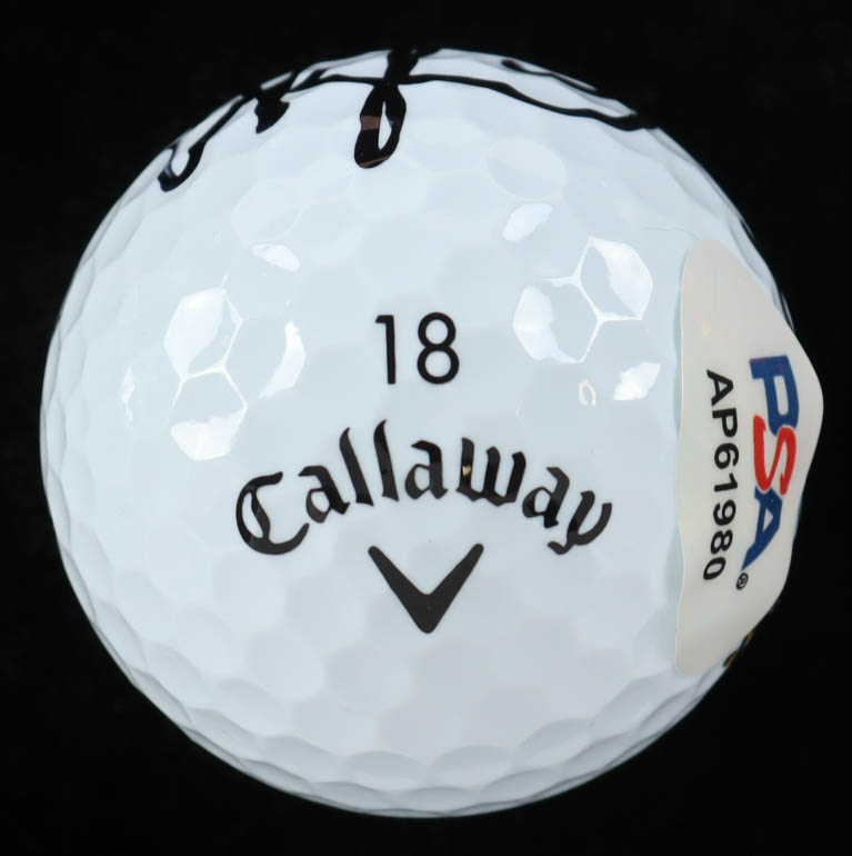 Adam Sandler Signed Golf Ball (PSA) at PristineAuction.com Adam Sandler Signed Golf Ball (PSA) at PristineAuction.com