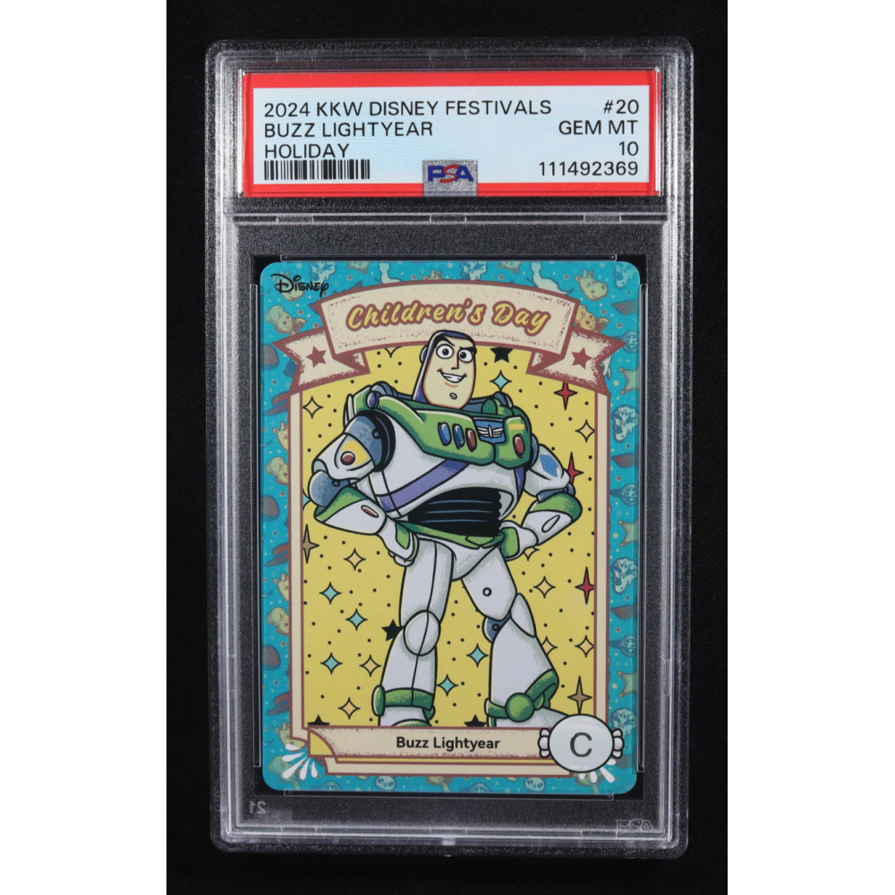Buzz Lightyear 2024 KKW Disney Festivals #20 (PSA 10) at PristineAuction.com