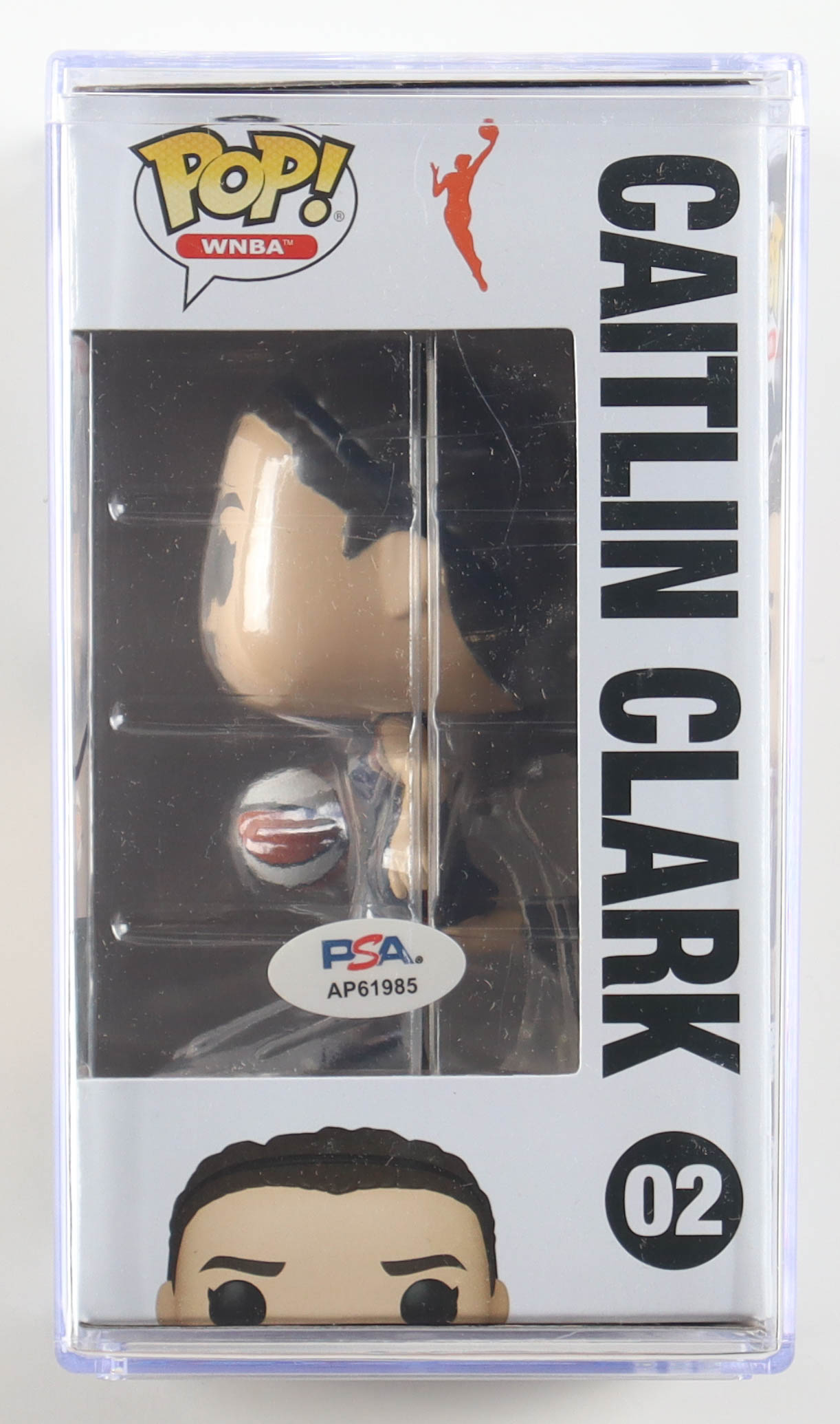 Caitlin Clark Signed Indiana Fever #02 Funko Pop! Vinyl Figure (PSA) at PristineAuction.com Caitlin Clark Signed Indiana Fever #02 Funko Pop! Vinyl Figure (PSA) at PristineAuction.com