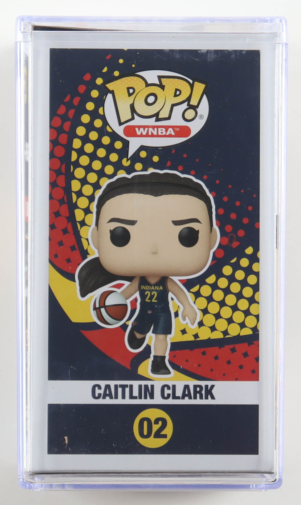 Caitlin Clark Signed Indiana Fever #02 Funko Pop! Vinyl Figure (PSA) at PristineAuction.com Caitlin Clark Signed Indiana Fever #02 Funko Pop! Vinyl Figure (PSA) at PristineAuction.com