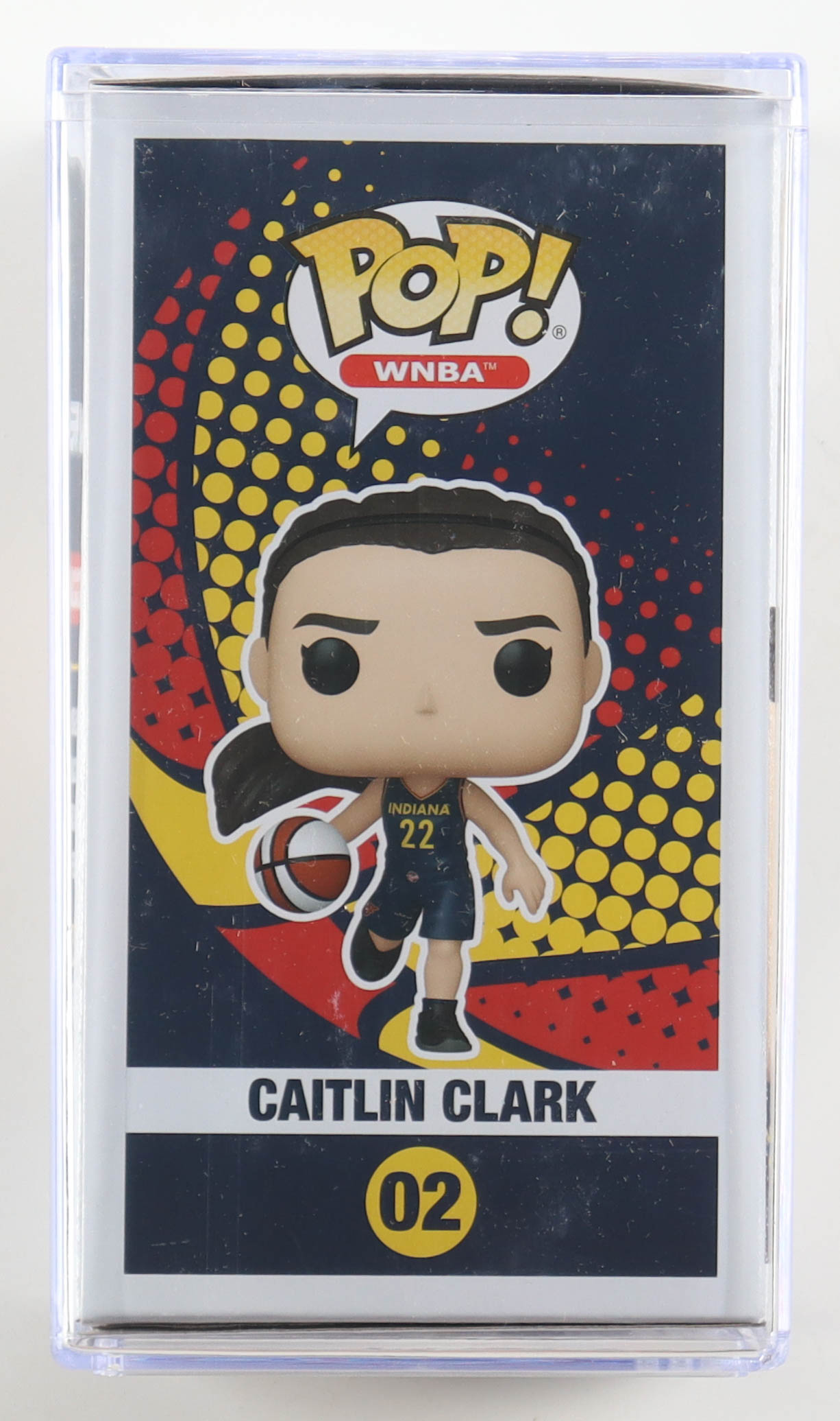 Caitlin Clark Signed Indiana Fever #02 Funko Pop! Vinyl Figure (PSA) at PristineAuction.com Caitlin Clark Signed Indiana Fever #02 Funko Pop! Vinyl Figure (PSA) at PristineAuction.com