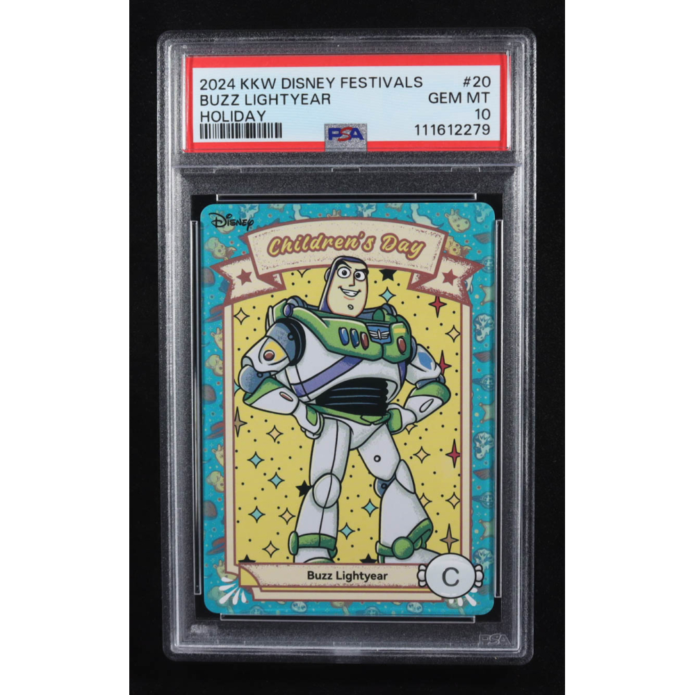 Buzz Lightyear 2024 KKW Disney Festivals #20 (PSA 10) at PristineAuction.com