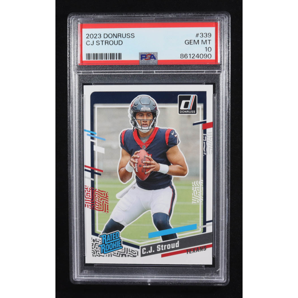 CJ Stroud 2023 Donruss #339 RR RC (PSA 10) at PristineAuction.com