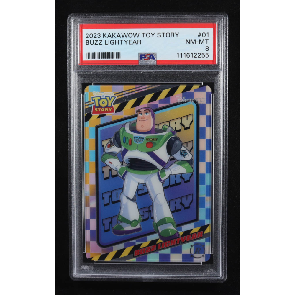 Buzz Lightyear 2023 Kakawon Toy Story #01 (PSA 8) at PristineAuction.com