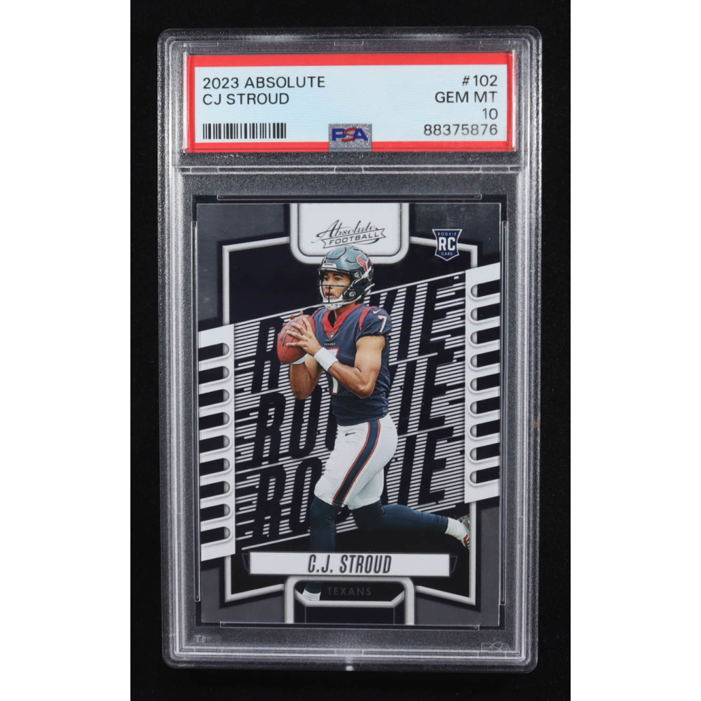CJ Stroud 2023 Absolute #102 RC (PSA 10) at PristineAuction.com