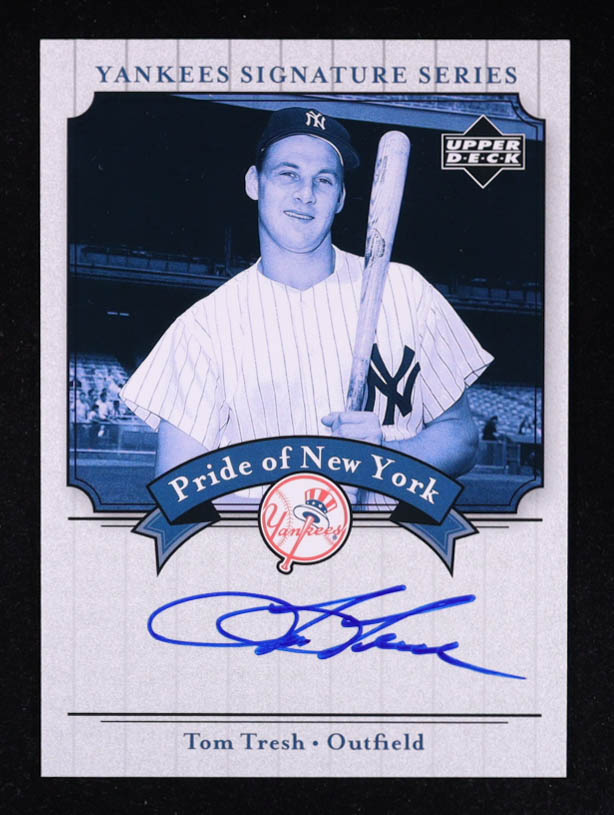 Tom Tresh 2003 Upper Deck Yankees Signature Pride of New York Autographs #TT at PristineAuction.com Tom Tresh 2003 Upper Deck Yankees Signature Pride of New York Autographs #TT at PristineAuction.com