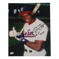 Frank Thomas Signed White Sox 11x14 Photo Inscribed "HOF 2024" (JSA) at PristineAuction.com