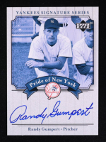 Randy Gumpert 2003 Upper Deck Yankees Signature Pride of New York Autographs #RG2 at PristineAuction.com