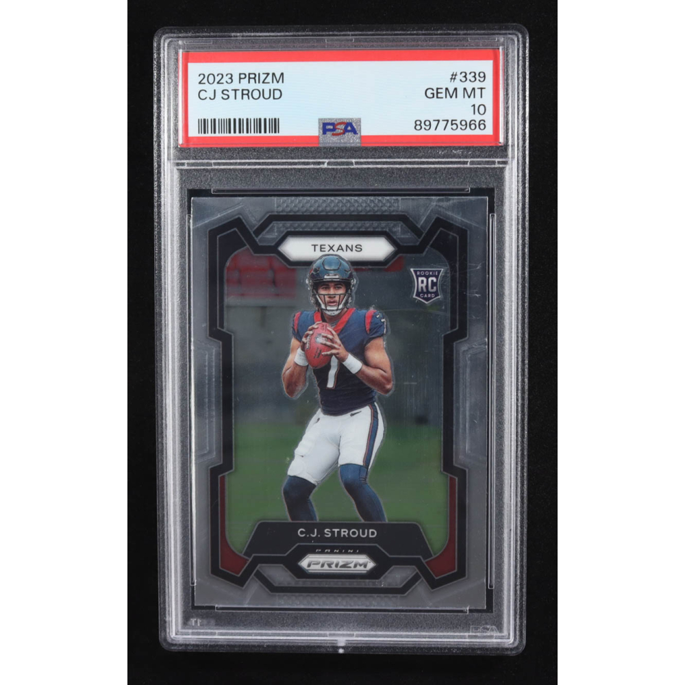 CJ Stroud 2023 Panini Prizm #339 RC (PSA 10) at PristineAuction.com