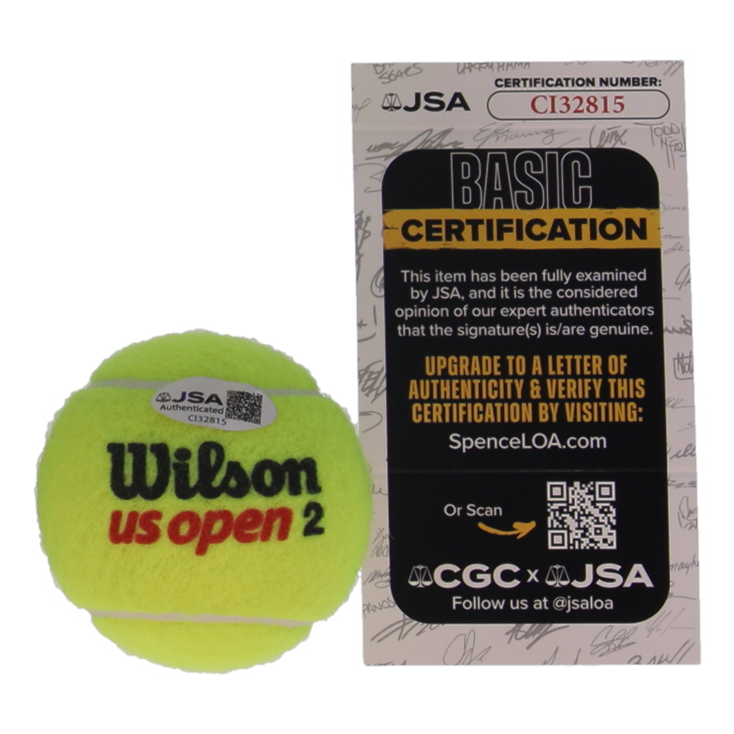 Joao Fonseca Signed Tennis Ball (JSA) at PristineAuction.com Joao Fonseca Signed Tennis Ball (JSA) at PristineAuction.com