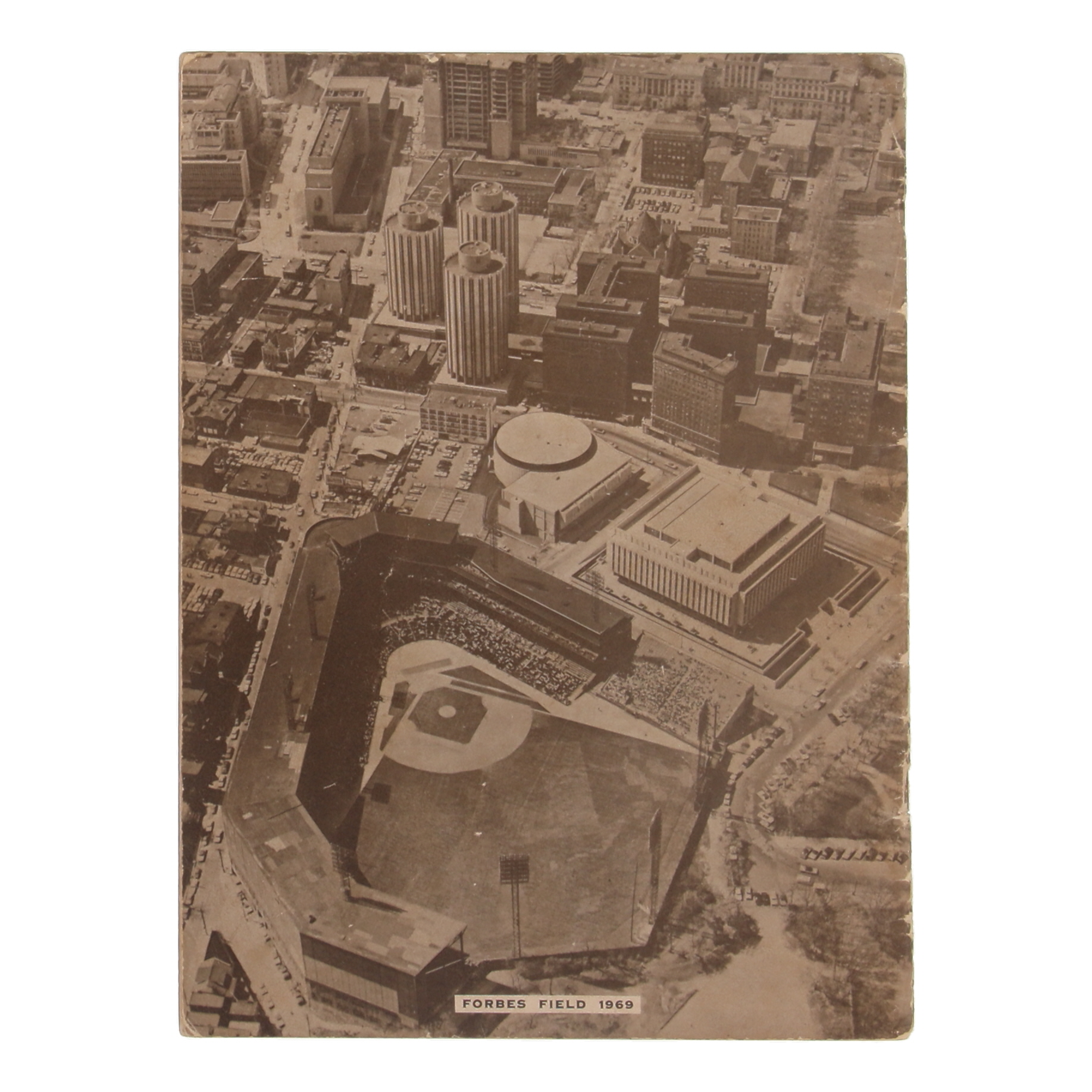 1909-1969 Forbes Field Program Signed by (24) with Al Oliver, Matty Alou, Bill Virdon, Roberto Clemente (PSA) at PristineAuction.com 1909-1969 Forbes Field Program Signed by (24) with Al Oliver, Matty Alou, Bill Virdon, Roberto Clemente (PSA) at PristineAuction.com