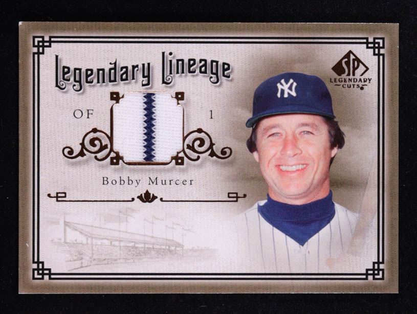Bobby Murcer 2005 SP Legendary Cuts Legendary Lineage Material Pants #MU at PristineAuction.com Bobby Murcer 2005 SP Legendary Cuts Legendary Lineage Material Pants #MU at PristineAuction.com