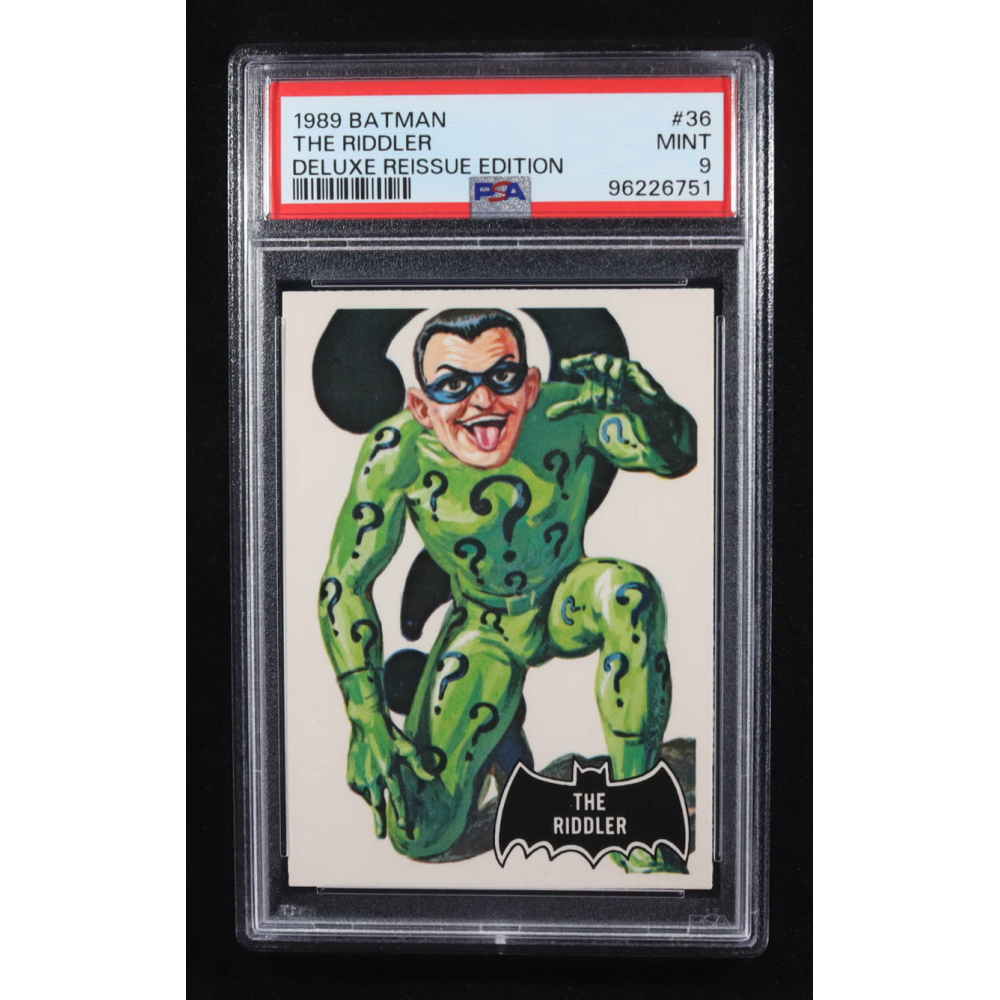 Riddler 1989 Batman Deluxe Reissue Edition #36 (PSA 9) at PristineAuction.com