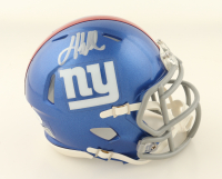 Jalin Hyatt Signed Giants Mini Helmet (JSA & PIA) at PristineAuction.com