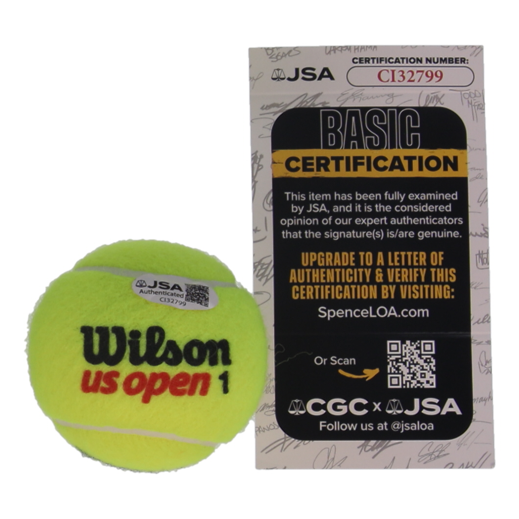Andy Roddick Signed Tennis Ball (JSA) at PristineAuction.com Andy Roddick Signed Tennis Ball (JSA) at PristineAuction.com