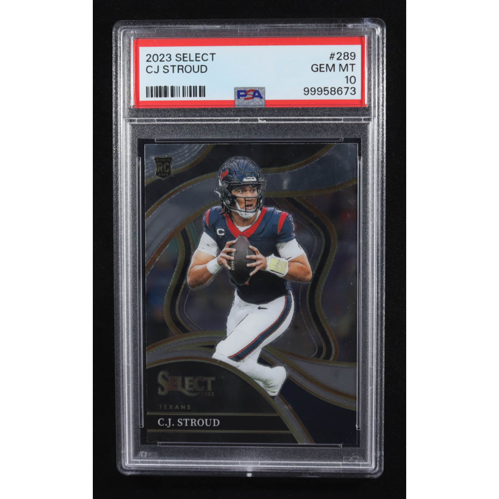 CJ Stroud 2023 Select #289 RC (PSA 10) at PristineAuction.com
