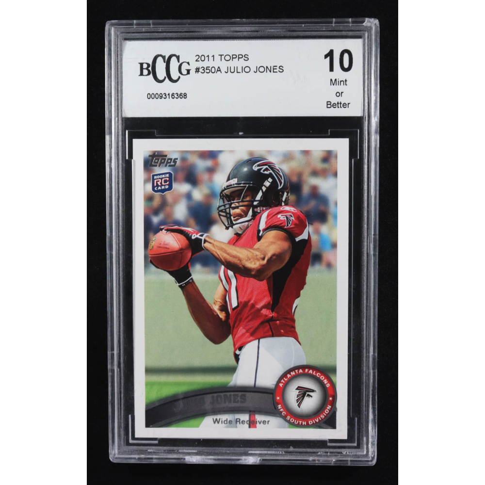Julio Jones 2011 Topps #350A RC (BCCG 10) at PristineAuction.com