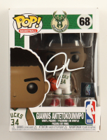 Giannis Antetokounmpo Signed Bucks #68 Funko Pop! Vinyl Figure (Beckett) at PristineAuction.com