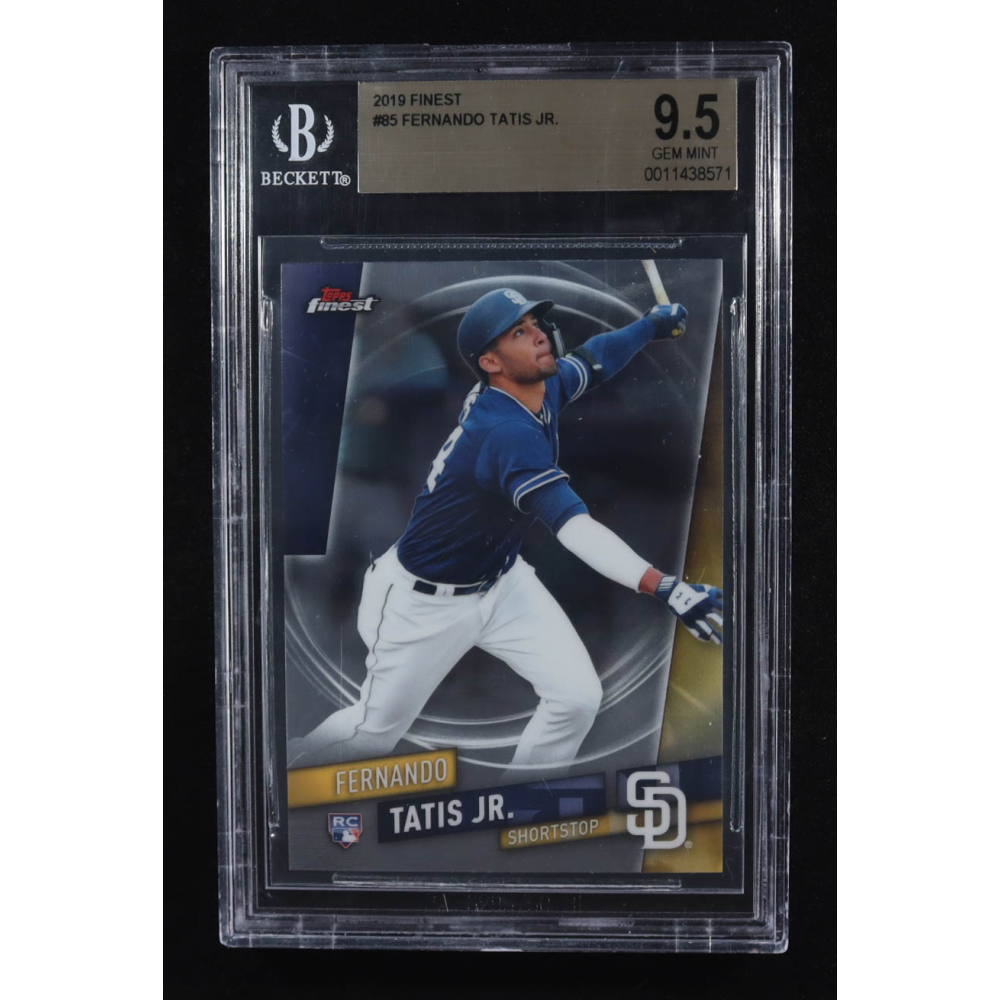Fernando Tatis Jr. 2019 Finest #85 RC (BGS 9.5) at PristineAuction.com