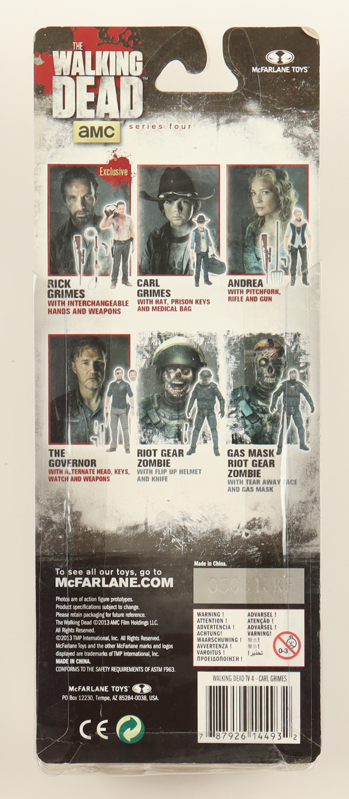 Chandler Riggs Signed "The Walking Dead" Carl Grimes Series 4 McFarlane Action Figure (JSA) at PristineAuction.com Chandler Riggs Signed "The Walking Dead" Carl Grimes Series 4 McFarlane Action Figure (JSA) at PristineAuction.com