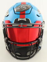 A.J. Brown Signed Eagles / Ole Miss Rebels Full Size Authentic On Field SpeedFlex Helmet With Visor (Beckett) at PristineAuction.com
