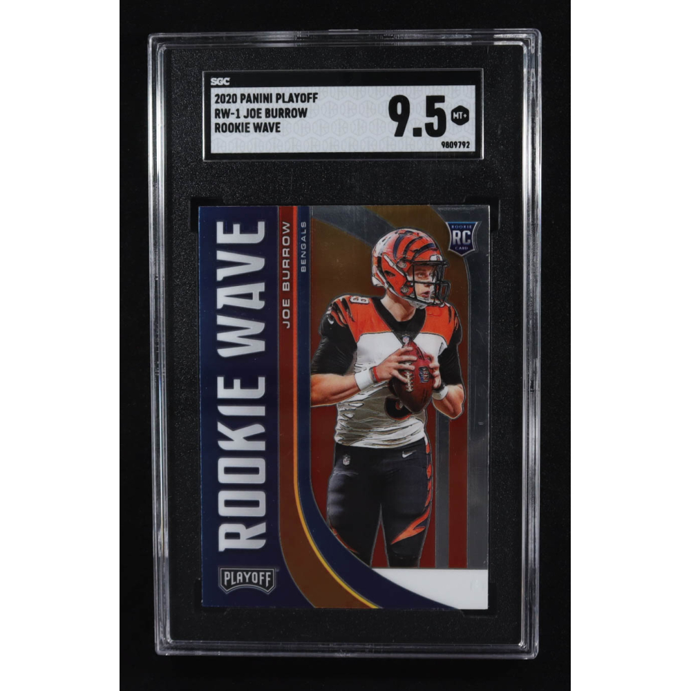 Joe Burrow 2020 Playoff Rookie Wave #1 RC (SGC 9.5) at PristineAuction.com