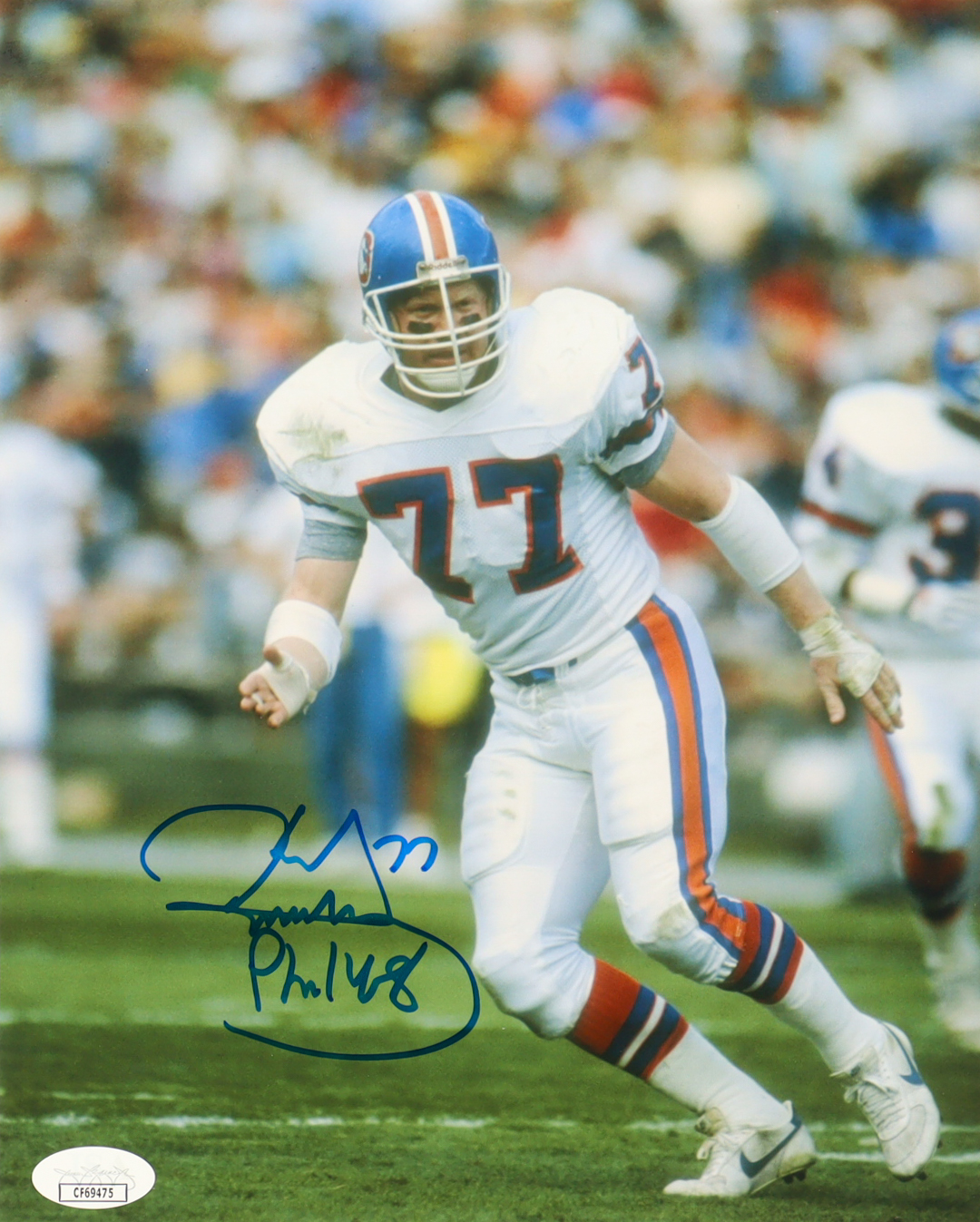 Karl Mecklenburg Signed Broncos 8x10 Photo (JSA) at PristineAuction.com Karl Mecklenburg Signed Broncos 8x10 Photo (JSA) at PristineAuction.com