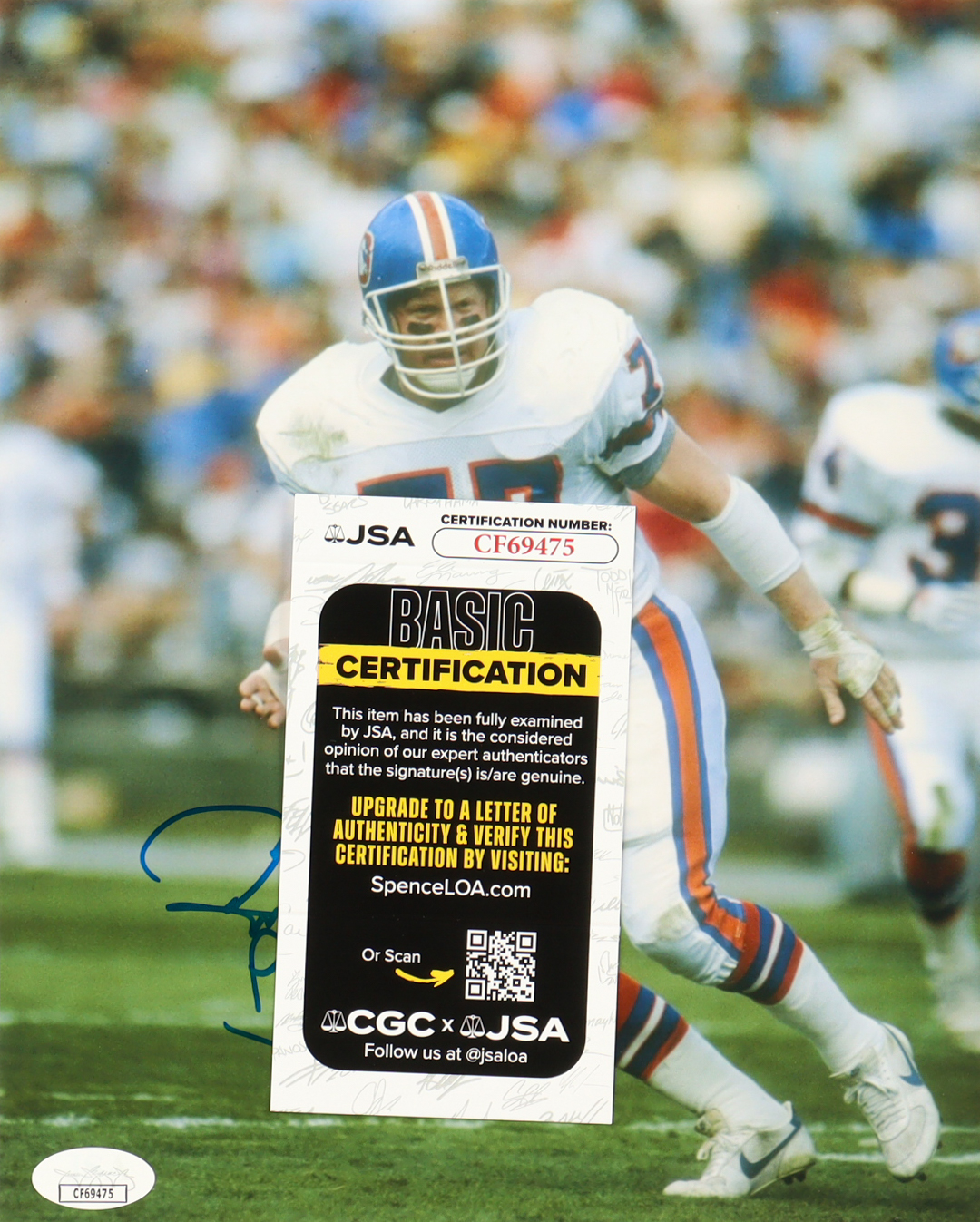 Karl Mecklenburg Signed Broncos 8x10 Photo (JSA) at PristineAuction.com Karl Mecklenburg Signed Broncos 8x10 Photo (JSA) at PristineAuction.com