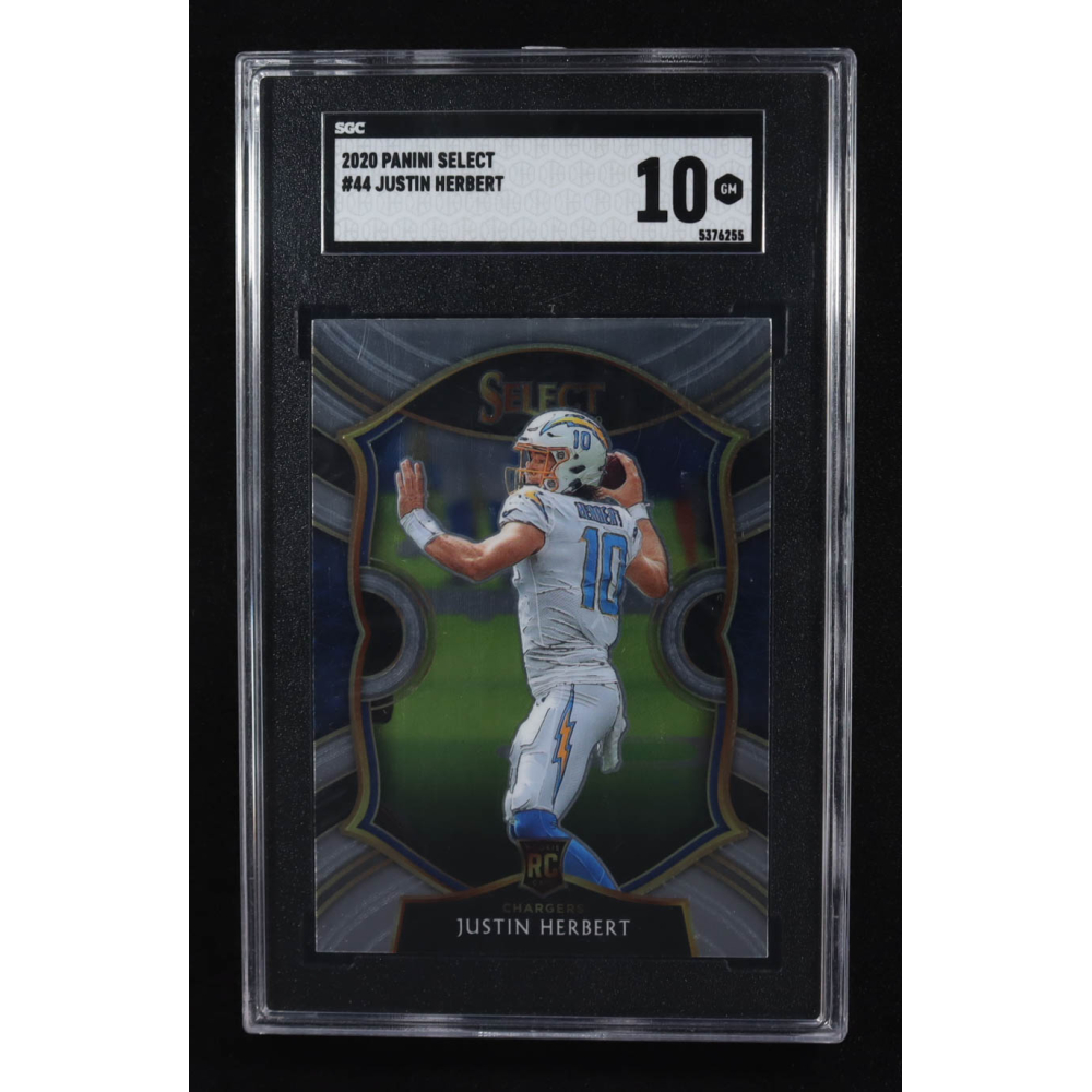 Justin Herbert 2020 Select #44 RC (SGC 10) at PristineAuction.com