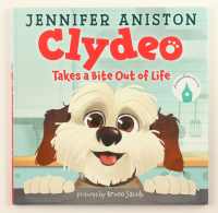 Jennifer Anniston Signed "Clydeo Takes a Bite Out of Life" Hardcover Book (JSA) at PristineAuction.com