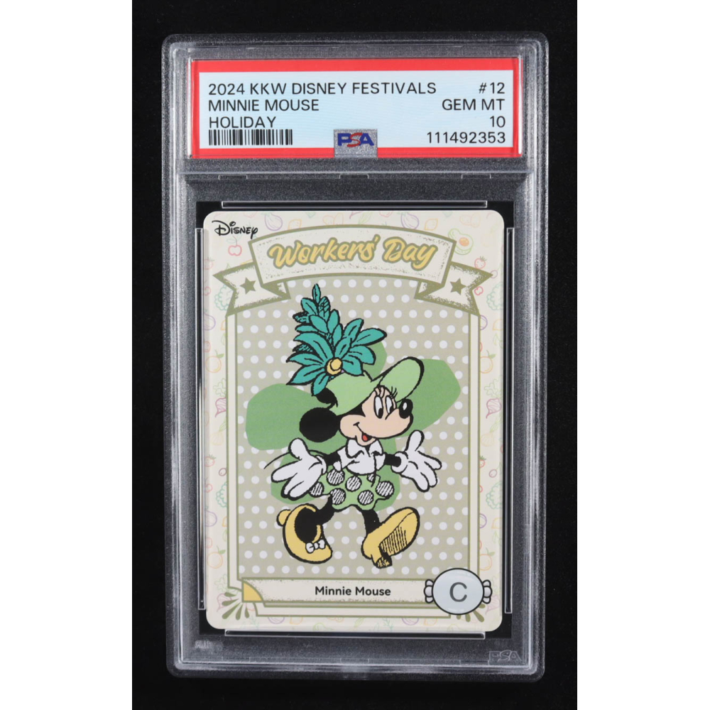 Minnie Mouse 2024 KKW Disney Festivals Holiday #12 (PSA 10) at PristineAuction.com Minnie Mouse 2024 KKW Disney Festivals Holiday #12 (PSA 10) at PristineAuction.com